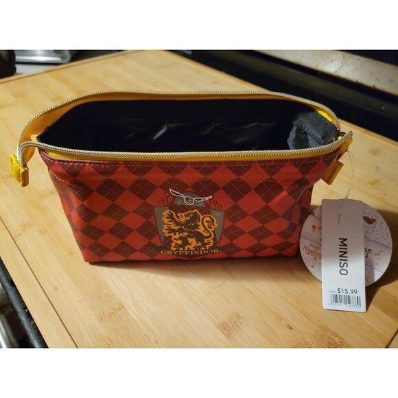 Harry Potter Gryffindor Minoso Red Pencil Case Stationary Organizer New 🪄 - Picture 3 of 8